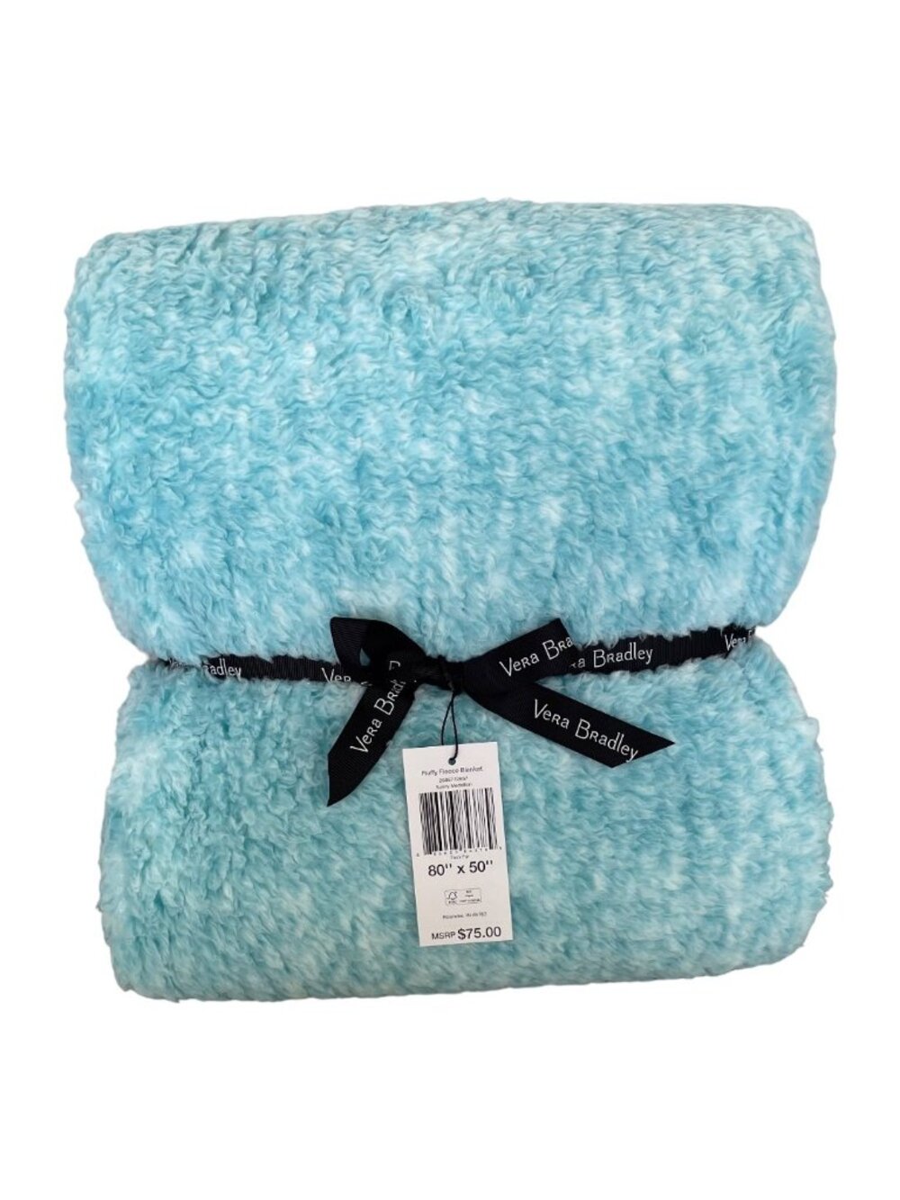 Vera Bradley Sunny Medallion Fluffy Fleece Throw Blanket